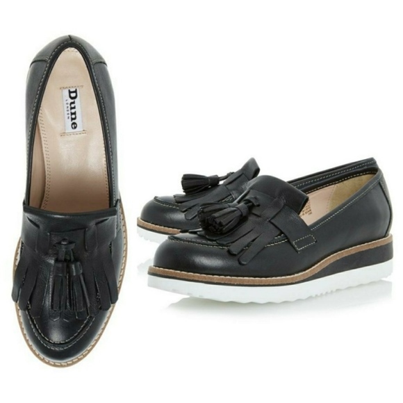 Dune London Gallaxie Platform Tassel 